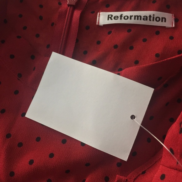 New Reformation Spark Flamenco Dress - Picture 6 of 8